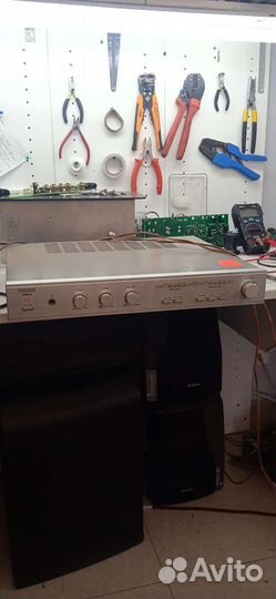 Усилитель с колонками