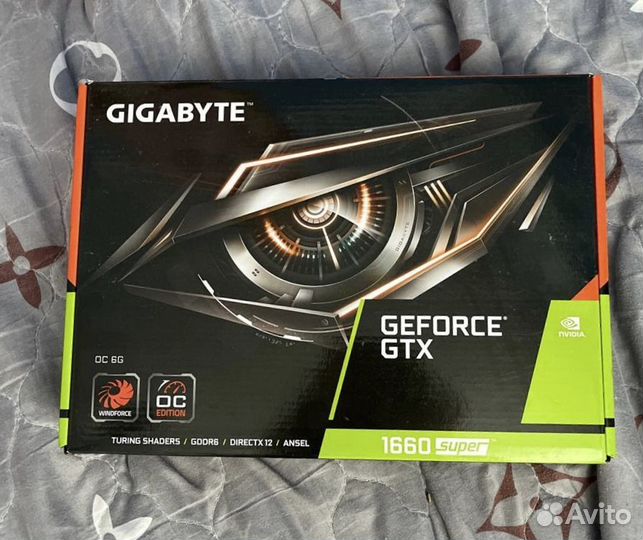 Видеокарта gtx 1660 super 6gb