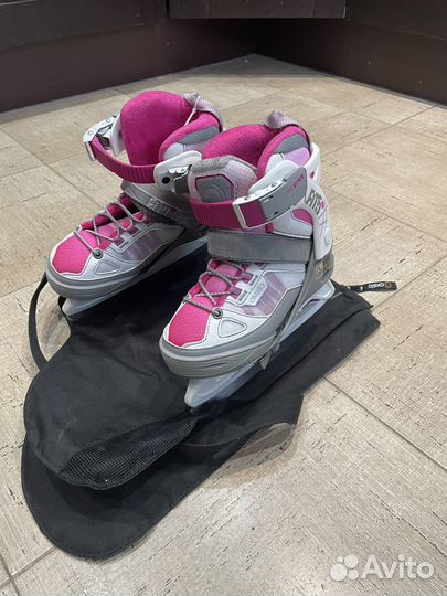 Коньки детские oxelo раздвижные 29-32р