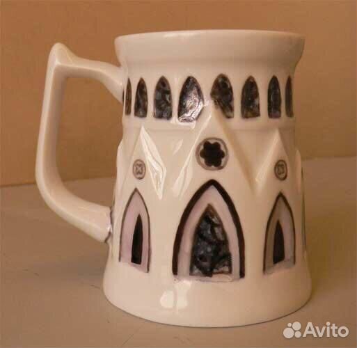 Готический кофейный сервиз на 2 персоны