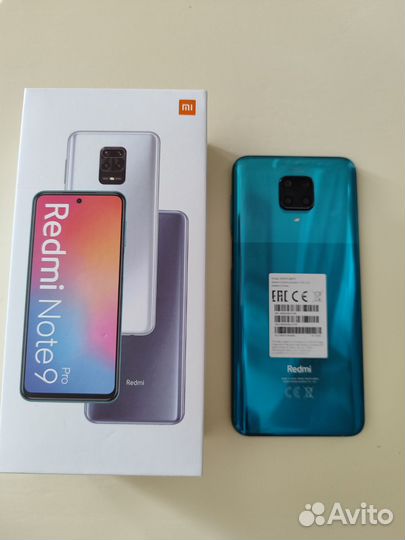 Телефон Redmi Note 9 Pro