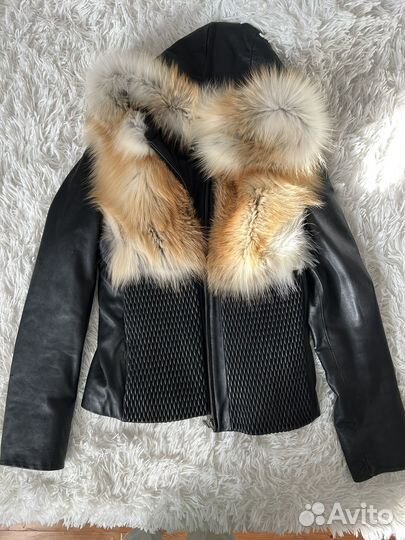Жилетка куртка меховая женская
