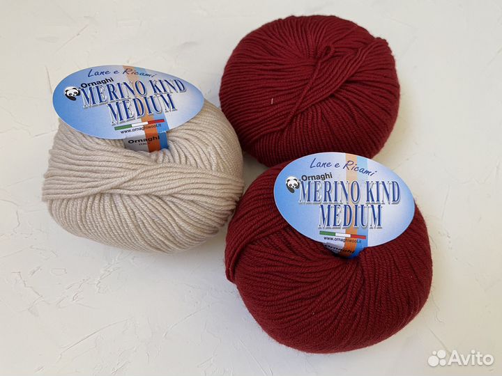 Пряжа мериносовая шерсть (италия)