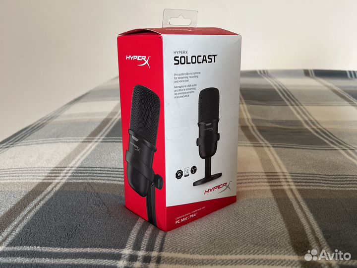 Микрофон hyperx solocast