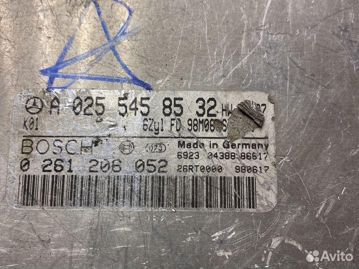 Блок управления двигателем Mercedes-Benz