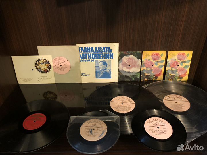 Виниловые пластинки СССР
