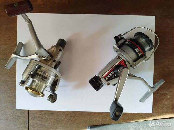 Катушки рыболовные бу