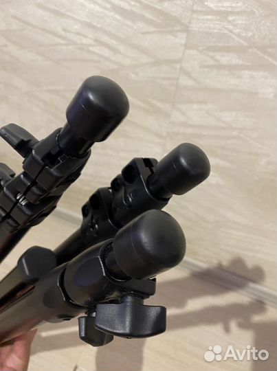 Штатив Manfrotto 055DB + голова 804RC2