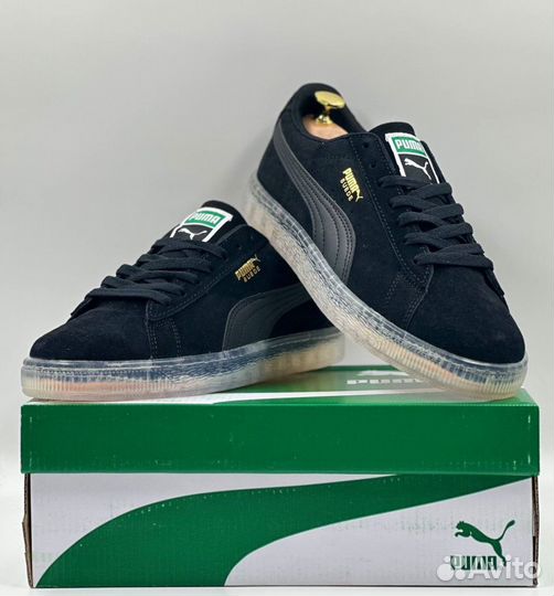 Комфортные кроссовки Puma Suede Black