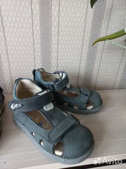 Сандалии для мальчиков Panda, натуральная кожа