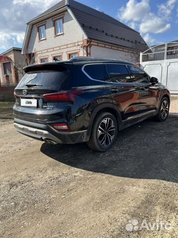 Hyundai Santa Fe 2.2 AT, 2018, 80 000 км