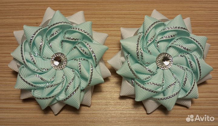 Бантики для волос разные