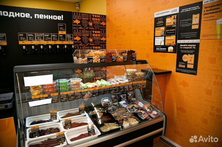 Магазин пива 30м2 по франшизе Первый Пенный