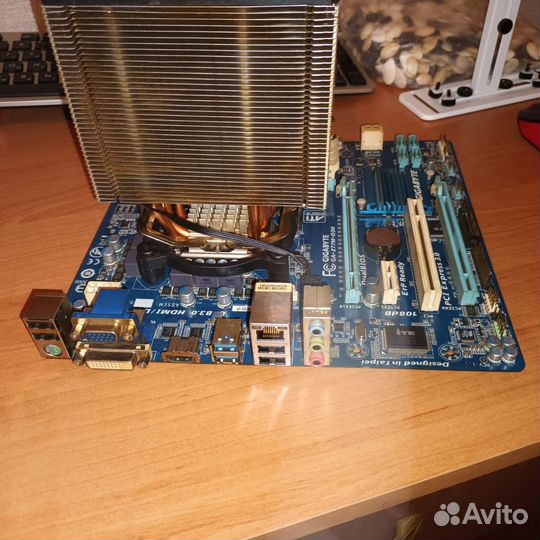 Связка Материнская Плата Z-77 Intel Core I5 2500K