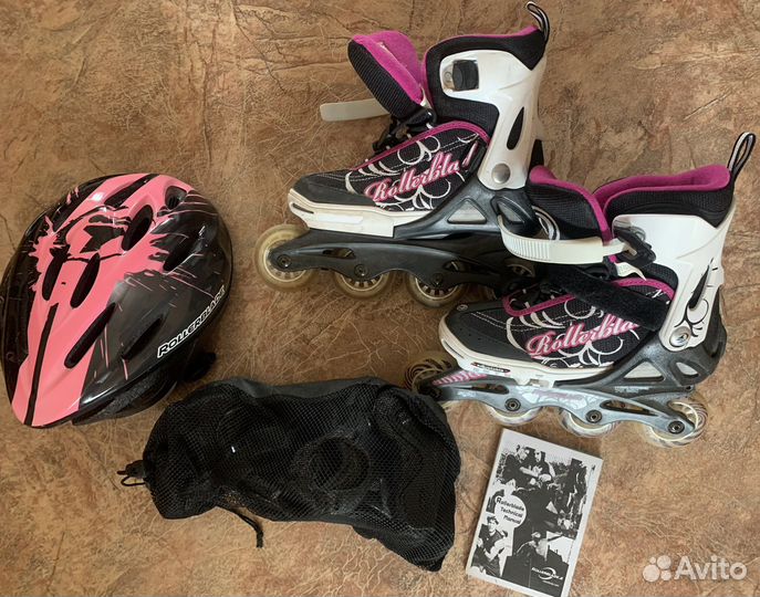 Роликовые коньки roller blade