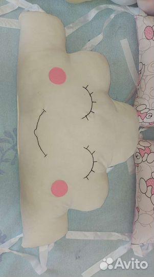 Бортики в детскую кроватку