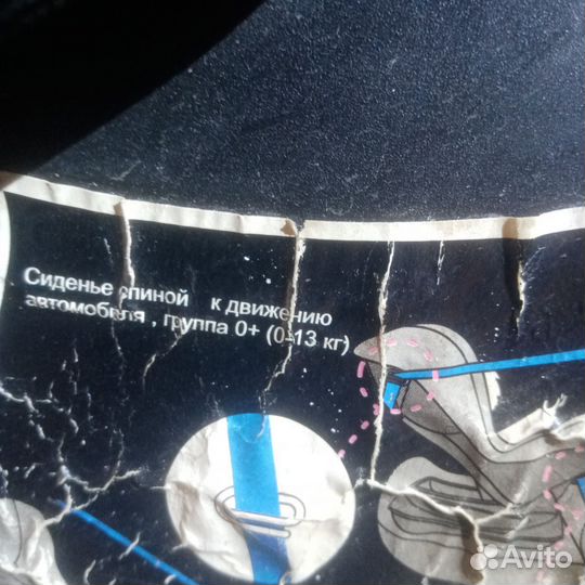 Детское автокресло от 0 до 18 rant