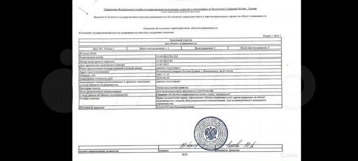 Участок 19 сот. (ИЖС)