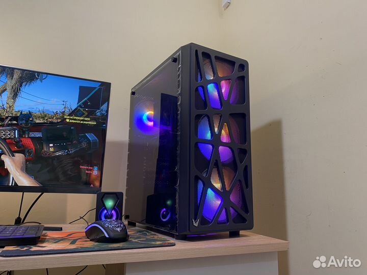 Игровой пк с монитором/Intel/Mana Black