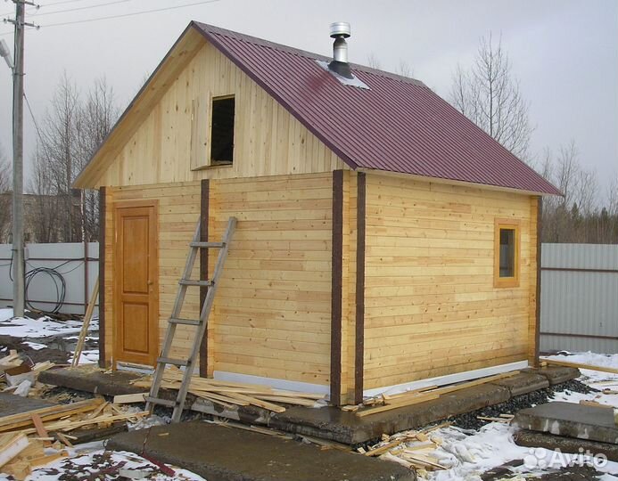 Сруб для бани