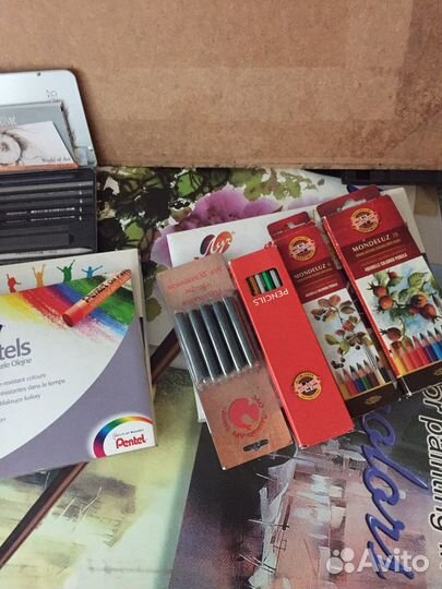 Набор для рисования с мольбертом, планшетом