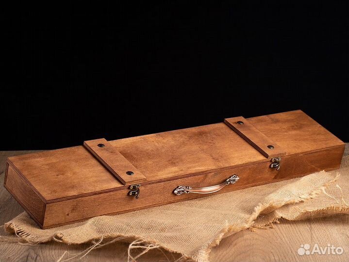 Набор шампуров подарочный