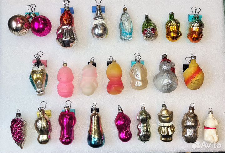 Елочные игрушки СССР: персонажи из сказок