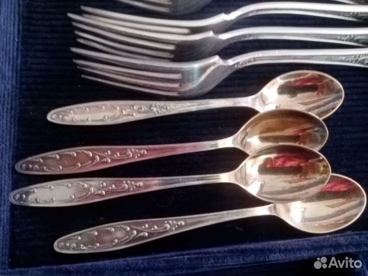 Мельхиоровые столовые приборы СССР