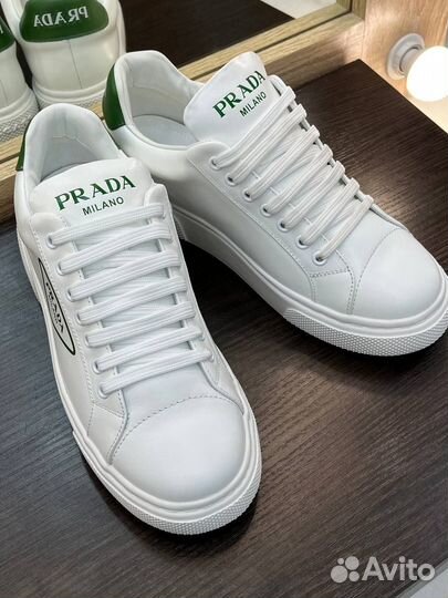 Кеды Prada белые