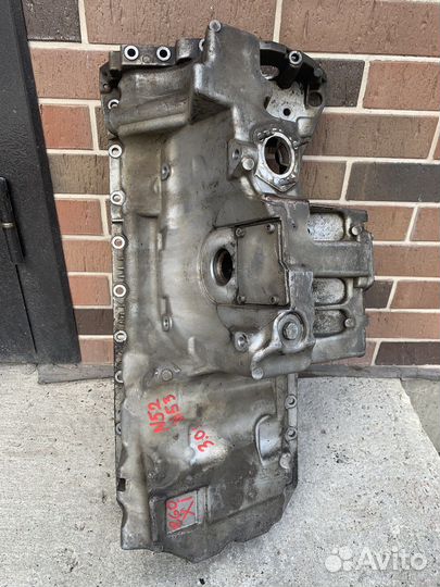 Масляный картер поддон бмв е60xi n52,n53