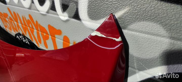 Капот BMW F20 F22 дефект А61/3 karmesinrot красный