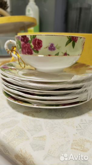 Набор столовой посуды на 6 персон фарфор