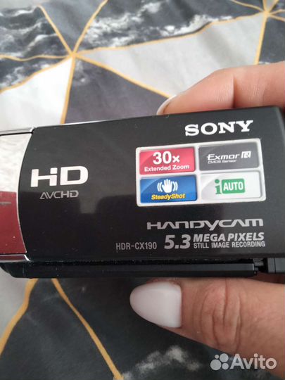 Видеокамера sony