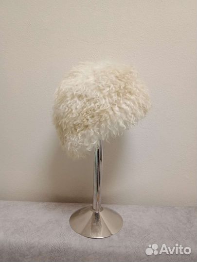 Шапка новая натур.мех коза