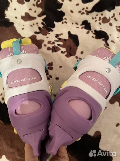 Коньки детские развижные