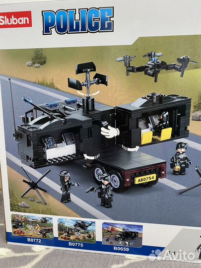 Конструктор sluban police