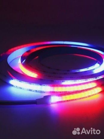 RGB светодиодная лента 5V COB 320 диодов на метр