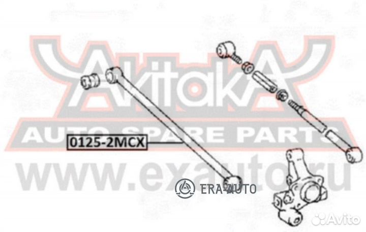 Asva 01252MCX Тяга подвески поперечная нерегулируемая зад прав/лев