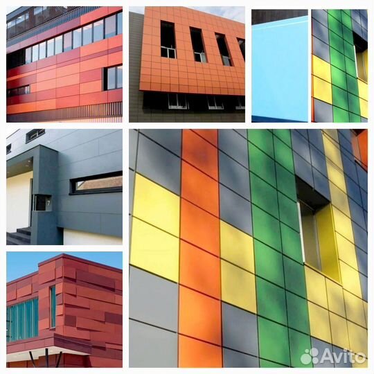 Фасадные металлоскассеты