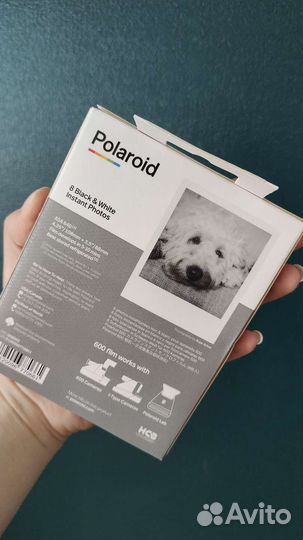 Картриджи для polaroid 600 (black and white)