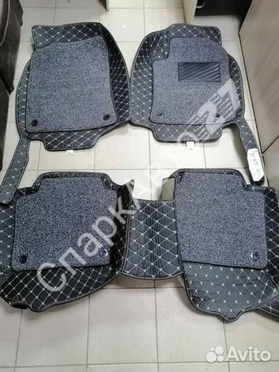 Коврики в салон 3D Toyota Crown 220 2017+ разные ц