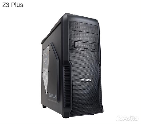 Корпус Zalman Z3 Plus Miditower Без бп чёрный, Z3