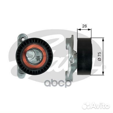 Натяжитель ремня приводного VAG 1.0/1.6 11- T39345