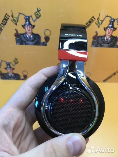 Беспроводные, полноразмерные наушники с микрофоном