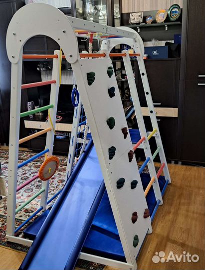 Детская шведская стенка деревянная