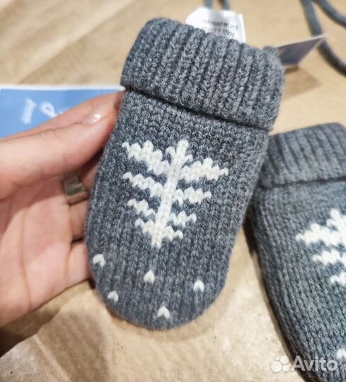 Новые варежки Jacadi