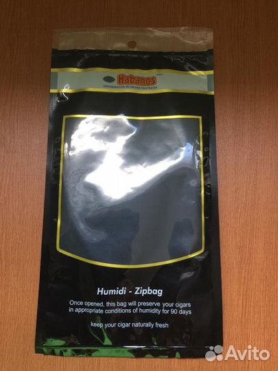Пакет-увлажнитель для 5-8 сигар от habanos