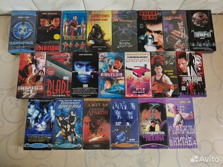 Видеокассеты / Драки, ниндзя / видеокассеты / VHS