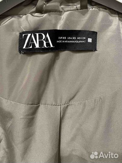 Пуховик женский 42 44 zara