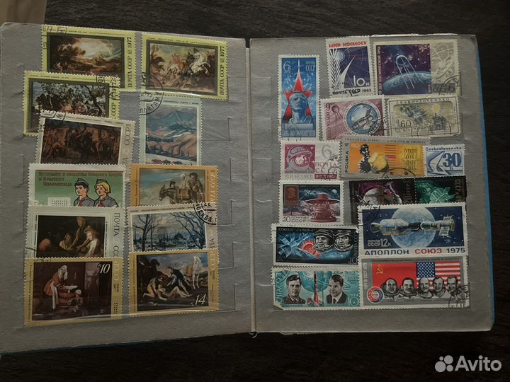 Альбом с почтовыми марками